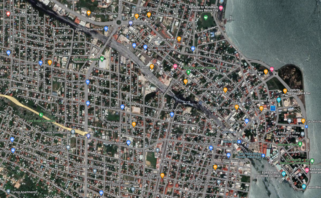 4,125 Sq Meters of Land in the Fort George /Pickstock Registration Section, BELIZE CITY, Belize  District