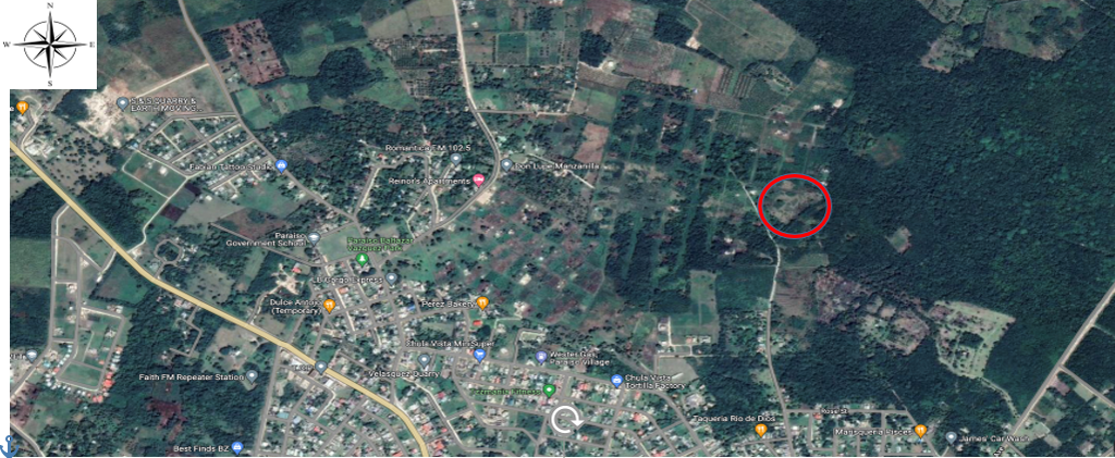 684.085 square meters of land situated in the Corozal North Registration Section,  Corozal District