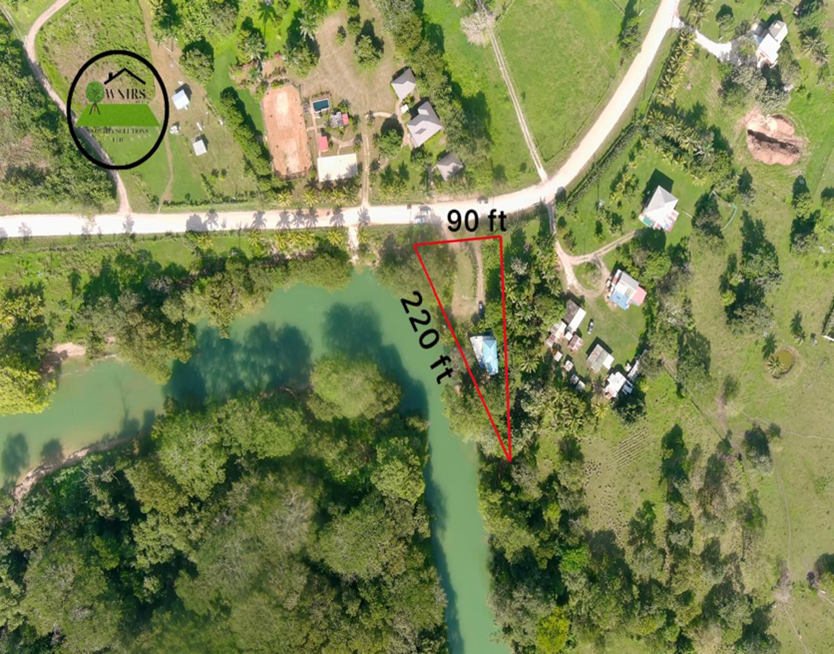 892.010 square meters  of land being Entry no. 12744 along the Mopan River and the Bullet Tree Falls/Santa Familia Road, Paslow Falls Area Cayo District